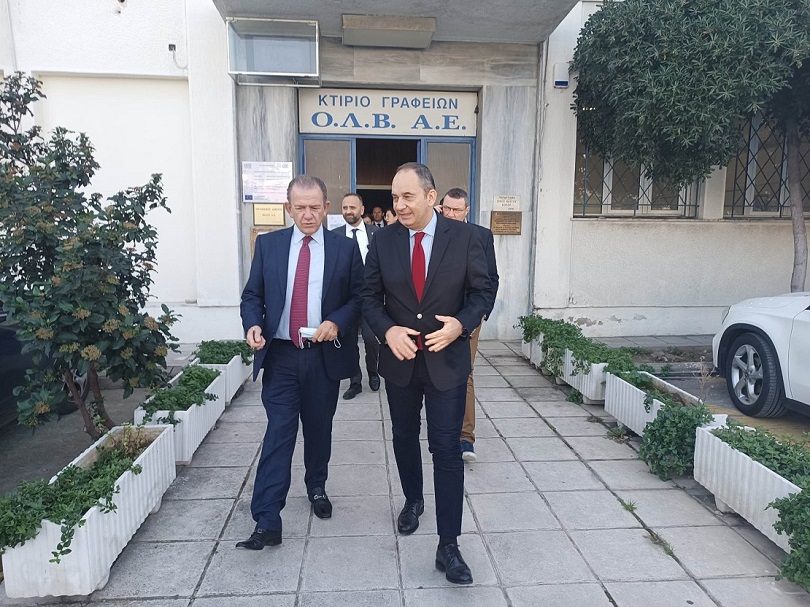 Στον Οργανισμό Λιμένος Βόλου ο Υπουργός Ναυτιλίας και Νησιωτικής Πολιτικής