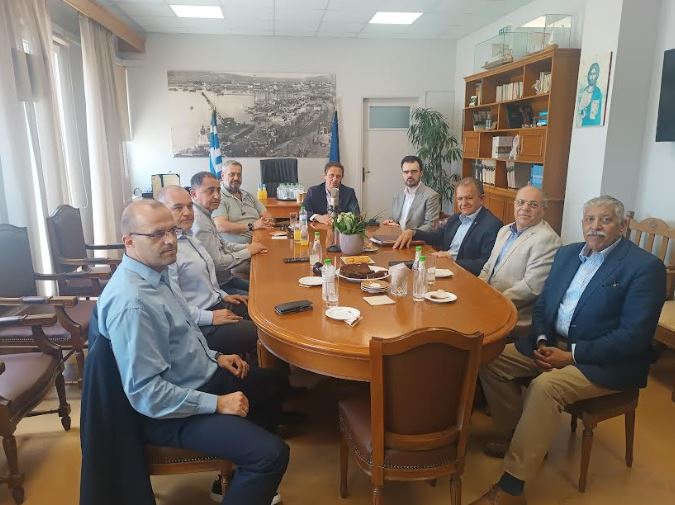 Αντιπροσωπεία αιγυπτιακής κυβέρνησης στο λιμένα Βόλου
