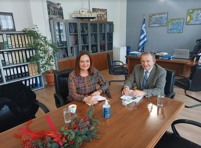 Συνάντηση του Διευθύνοντος Συμβούλου με την Αντιδήμαρχο Τουρισμού Δήμου Βόλου
