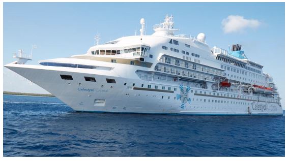 Κατάπλους Κρουαζιεροπλοίου «CELESTYAL CRYSTAL»
