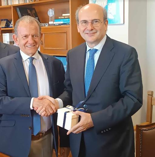 Στον Οργανισμό Λιμένος Βόλου ο Υπουργός Εθνικής Οικονομίας Κωστής Χατζηδάκης