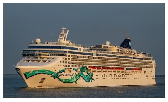 Κατάπλους Κρουαζιεροπλοίου «NORWEGIAN JADE»
