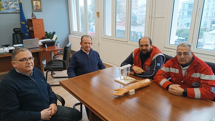 Δωρεά προπλάσματος στο ΕΚΑΒ Βόλου